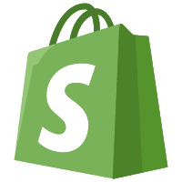 Logo de Shopify, solution pour créer des boutiques en ligne